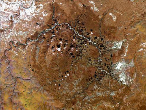 Le cratère de Popigaï