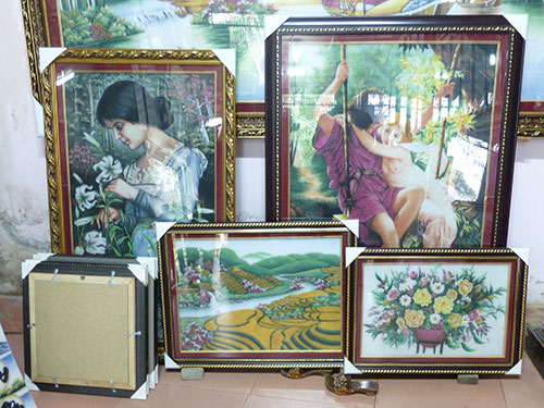 Les tableaux en pierres précieuses