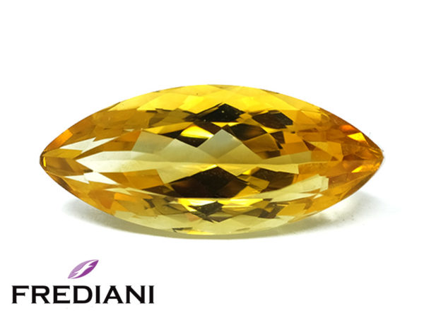 Citrine dorée navette
