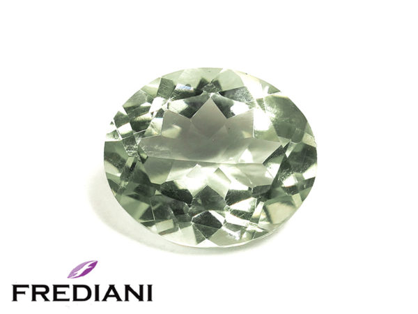 Quartz vert ovale