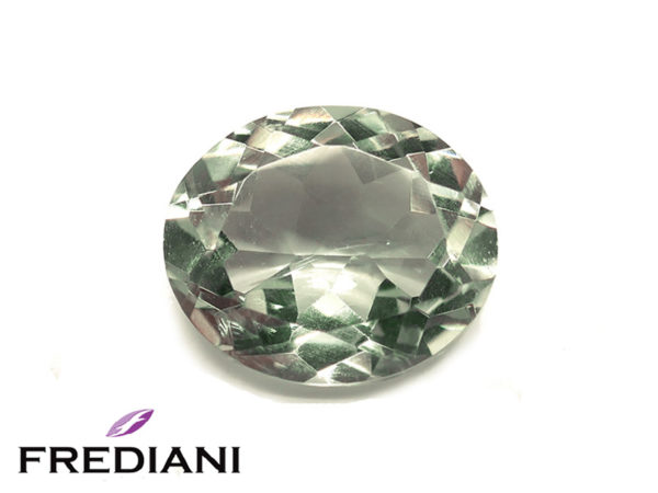 Quartz vert ovale
