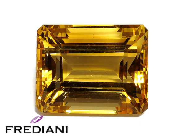 Citrine rectangulaire