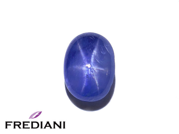Saphir bleu étoilé naturel