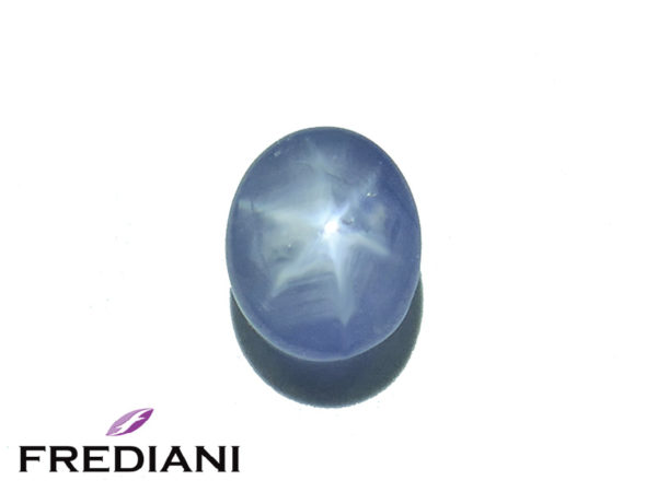 Saphir bleu étoilé naturel