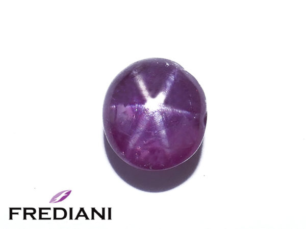 Saphir violet étoilé naturel