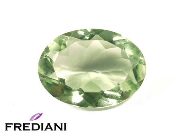 Quartz vert ovale
