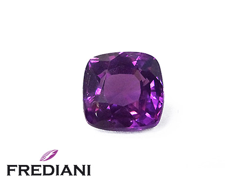 Grenat rhodolite coussin naturel