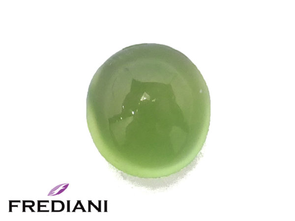 Prehnite ovale cabochon naturelle