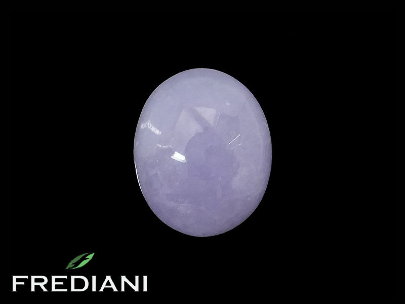 Jade lavande cabochon naturel