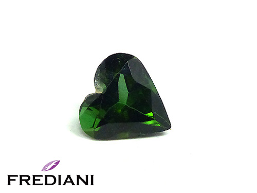 Tourmaline verte coeur naturelle