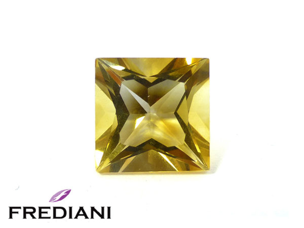 Citrine carrée "taille princesse"