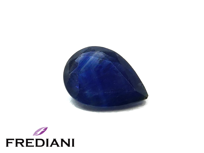 Saphir bleu poire