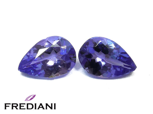 Appairage de tanzanites poires