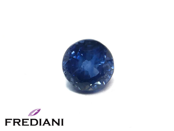 Saphir Bleu rond