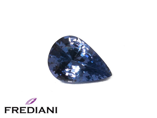 Saphir bleu poire