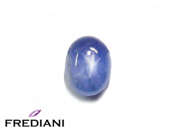 Saphir bleu étoilé naturel