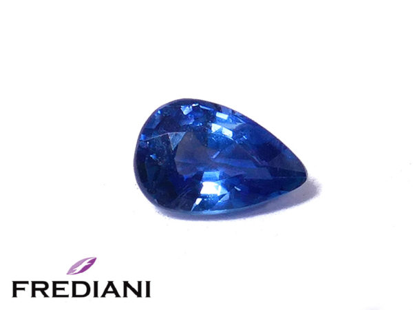 Saphir bleu poire