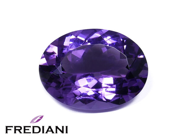 Amethyste ovale naturelle