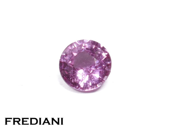 Saphir rose rond