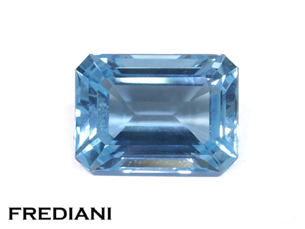 Topaze bleue rectangulaire