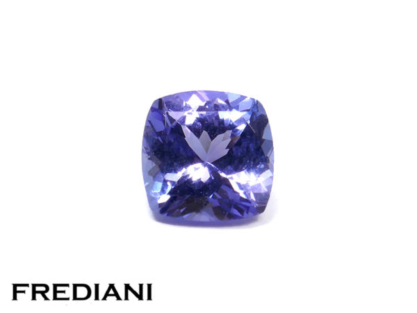 Tanzanite coussin