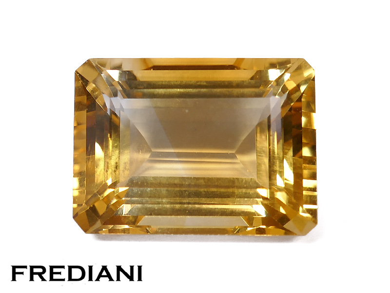 Citrine rectangulaire