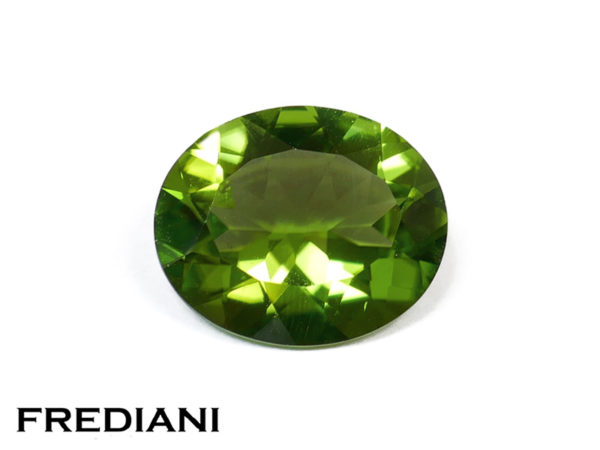 Péridot ovale naturel