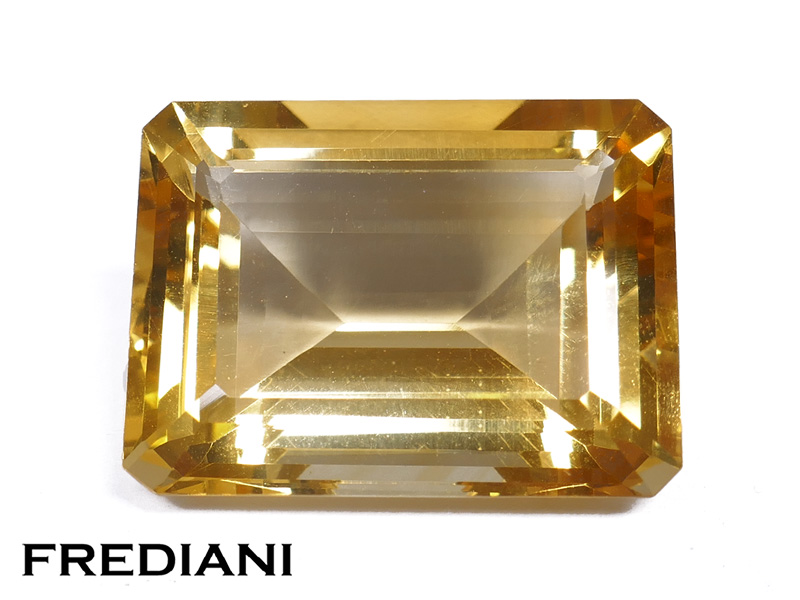 Citrine rectangulaire