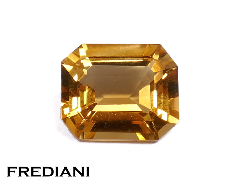 Citrine rectangulaire