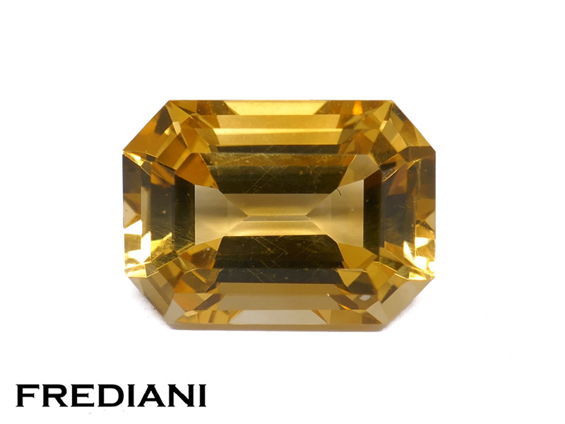 Citrine rectangulaire