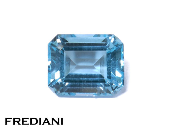 Topaze bleue rectangulaire