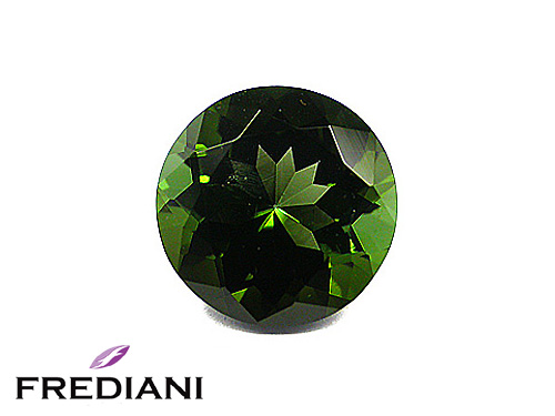 Tourmaline verte ronde