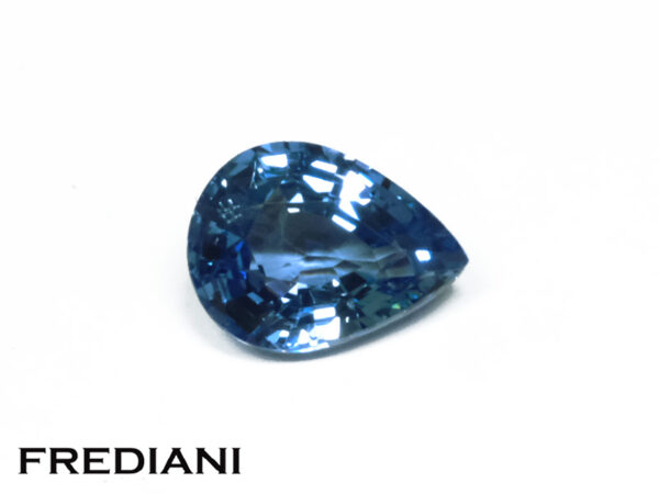 saphir bleu poire