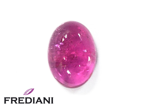 Tourmaline rose cabochon ovale naturelle