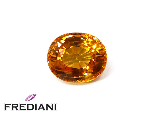 Grenat spessartite ovale naturel