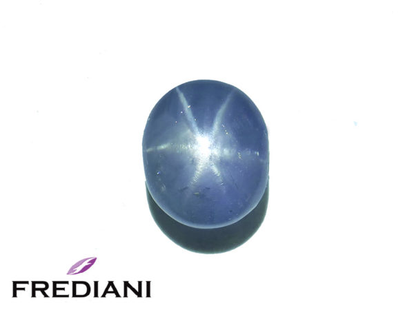 Saphir bleu étoilé naturel