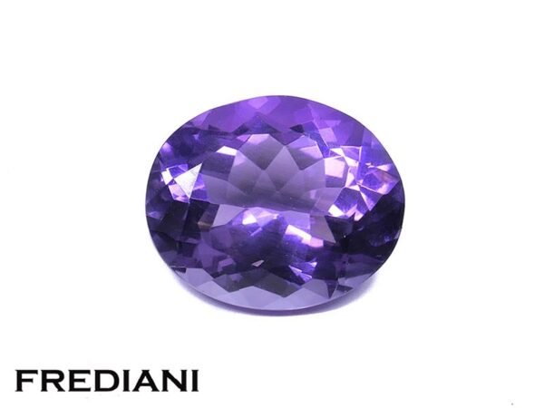 Amethyste ovale naturelle 120x100 de 4.50 carats