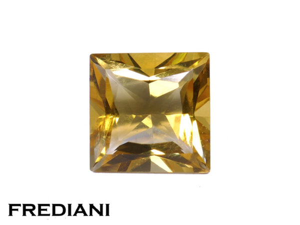 Citrine carrée taille princesse