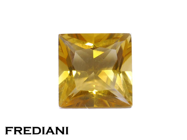 Citrine carrée "taille princesse"