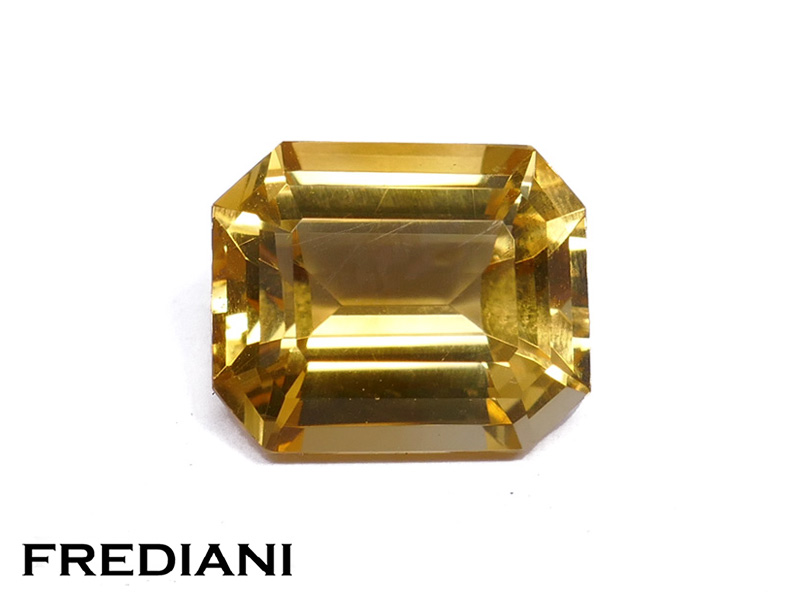 Citrine rectangulaire