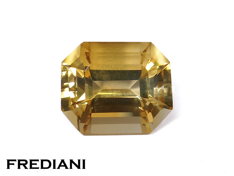 Citrine rectangulaire