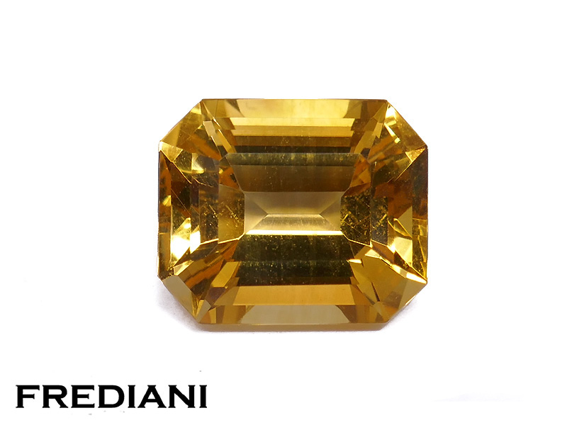 Citrine rectangulaire