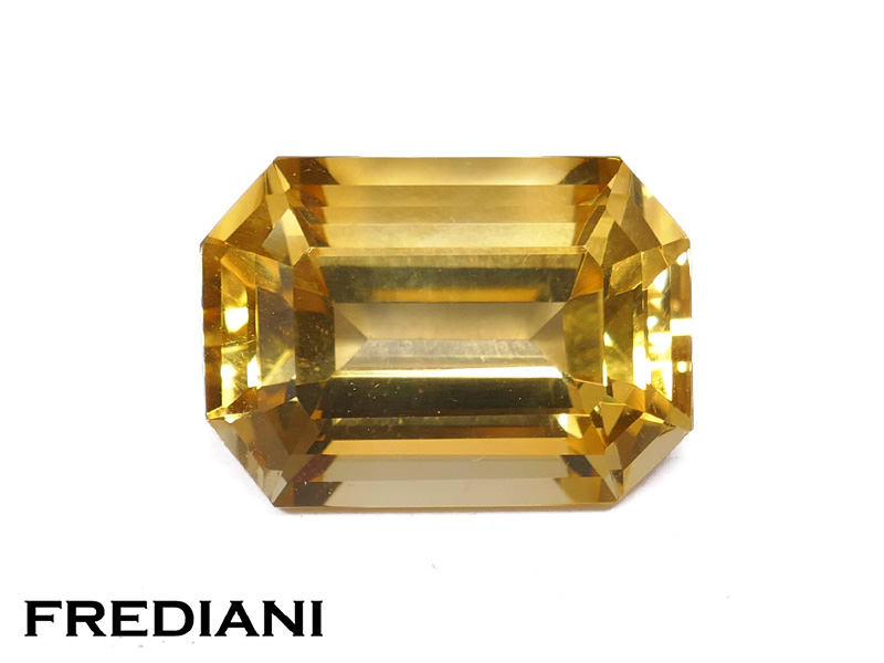 Citrine rectangulaire