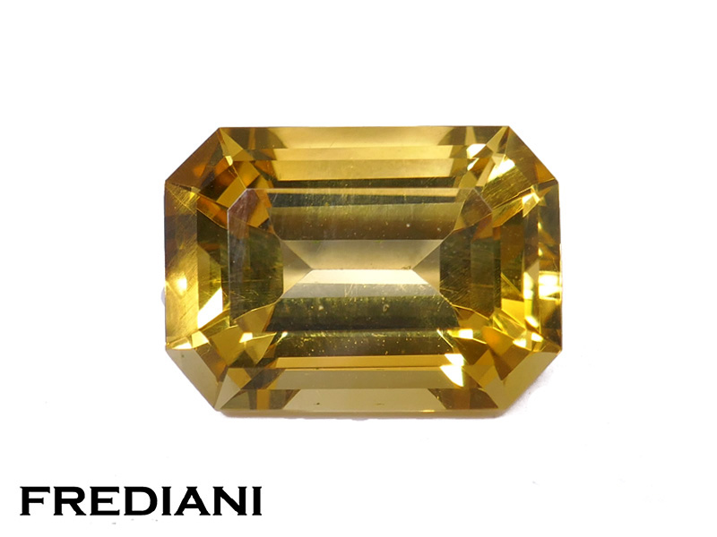 Citrine rectangulaire