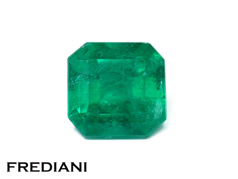 Emeraude de Colombie carrée