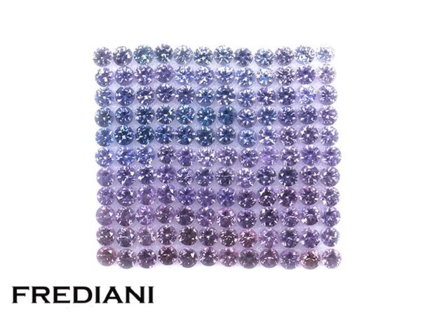 Lot de 132 Spinelles de couleurs ronds naturels de 3 mm