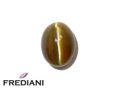 Opale oeil de chat ovale cabochon naturelle