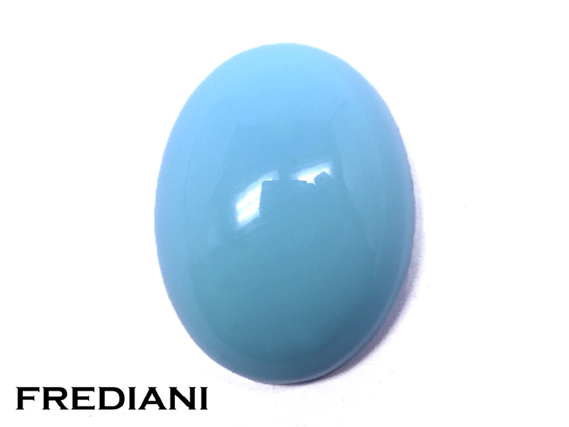 Turquoise ovale cabochon