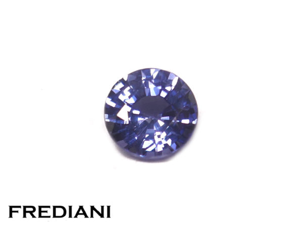 Saphir bleu rond