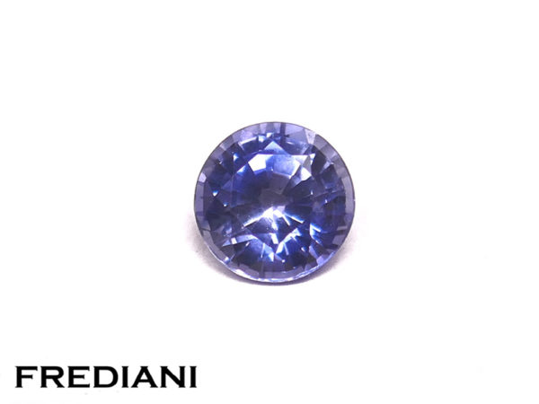 Saphir bleu rond